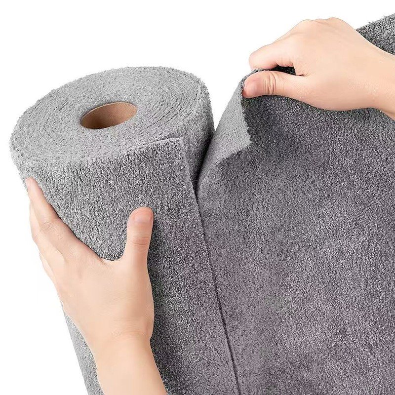 FANTASTI CLEAN TEAR-AWAY Mikrokuituliinarulla, harmaa 75kpl 30 x 30cm