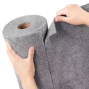 FANTASTI CLEAN TEAR-AWAY Mikrokuituliinarulla, harmaa 75kpl 30 x 30cm