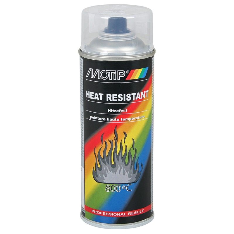 Motip Kuumakesto Spray  kirkaslakka 800 °C  400ml