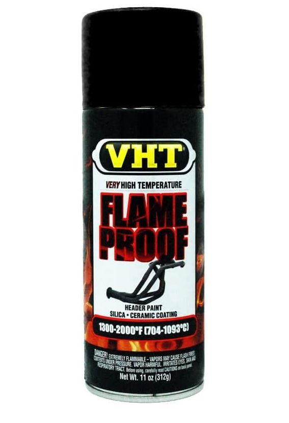 VHT Flameproof Matta Musta spray SP102