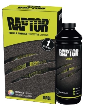 [100646-172] U-POL Raptor Pinnoite 1L seos (Musta)