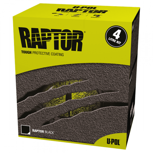 [100354-172] U-POL Raptor Pinnoite 4L seos (Musta)