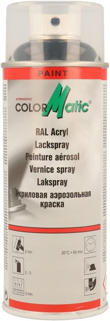 DUPLI COLORMATIC RAL 9005 SPRAY  BLACK GLOSS 400ml - 856631