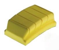 STARCHEM Joustava keltainen matala hiomatuki 70x123mm - FSB-FLEX