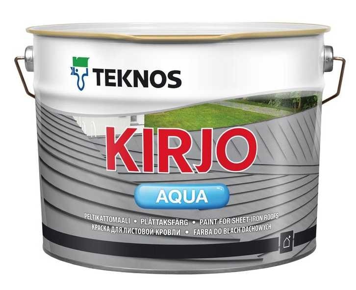 KIRJO AQUA PELTIKATTOMAALI 10L T2509 PUNAINEN