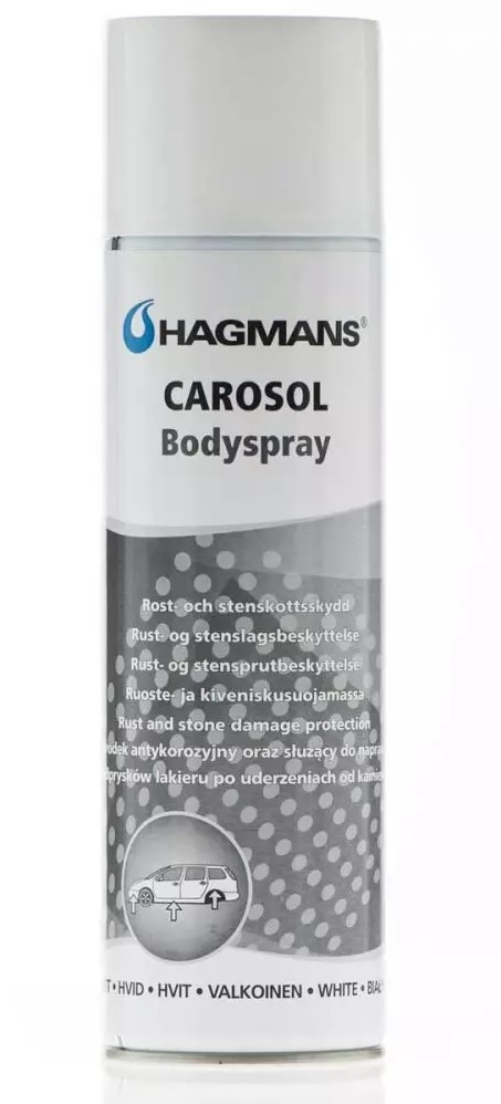 Carosol Bodyspray Valkoinen 500 ml