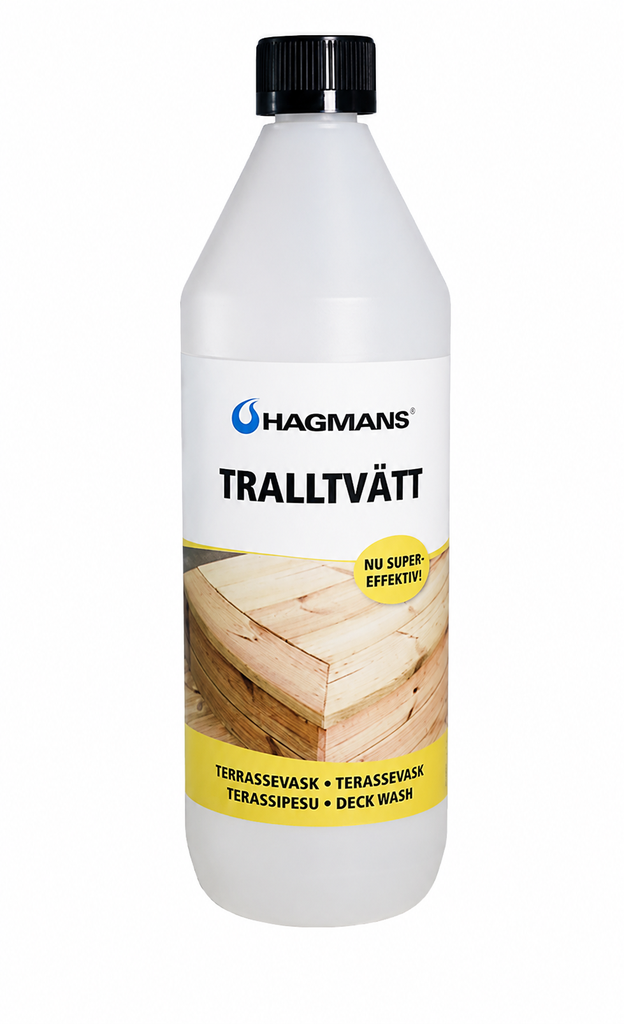 Hagmans tralltvätt - terassipesu 1L