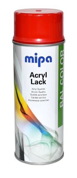 MIPA AKRYLI SPRAYMAALI RAL 3020 400 ML