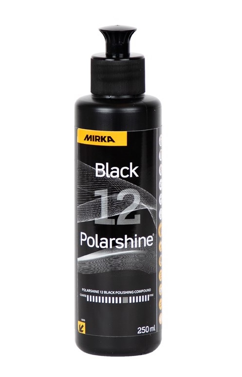 MIRKA POLARSHINE 12 black 0,25L