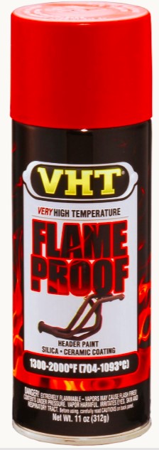 VHT Flameproof - GSP109 Flat Red Matta punainen spray 400ml