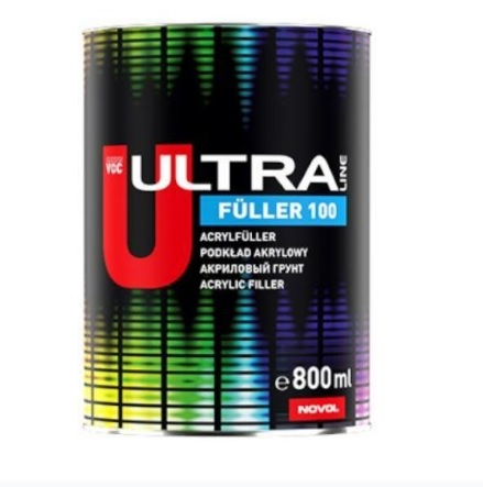 Novol Ultra Hiomaväri filleri 100 0,96L  sisältäen kovetteen
