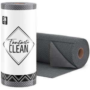 FANTASTI CLEAN TEAR-AWAY Hybridi Mikrokuituliinarulla Harmaa 24kpl/rll 45 x 30cm