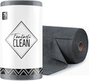 FANTASTI CLEAN TEAR-AWAY Mikrokuituliinarulla, harmaa 75kpl 30 x 30cm