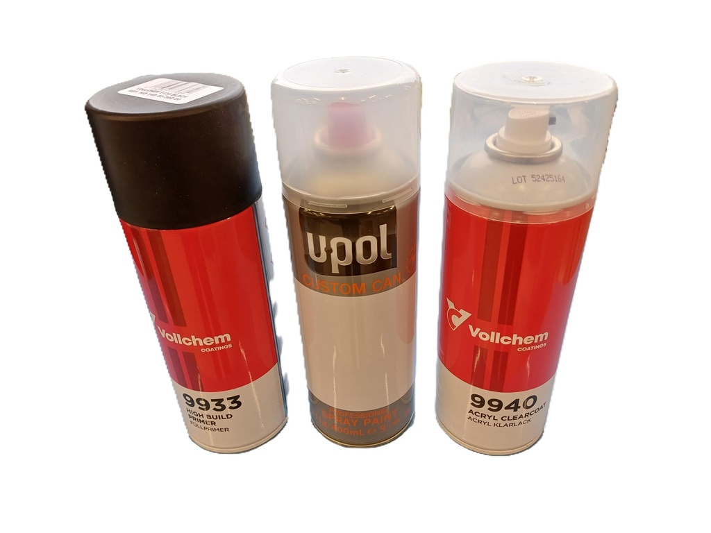 Spraypaketti hiomapohjasta pintaan