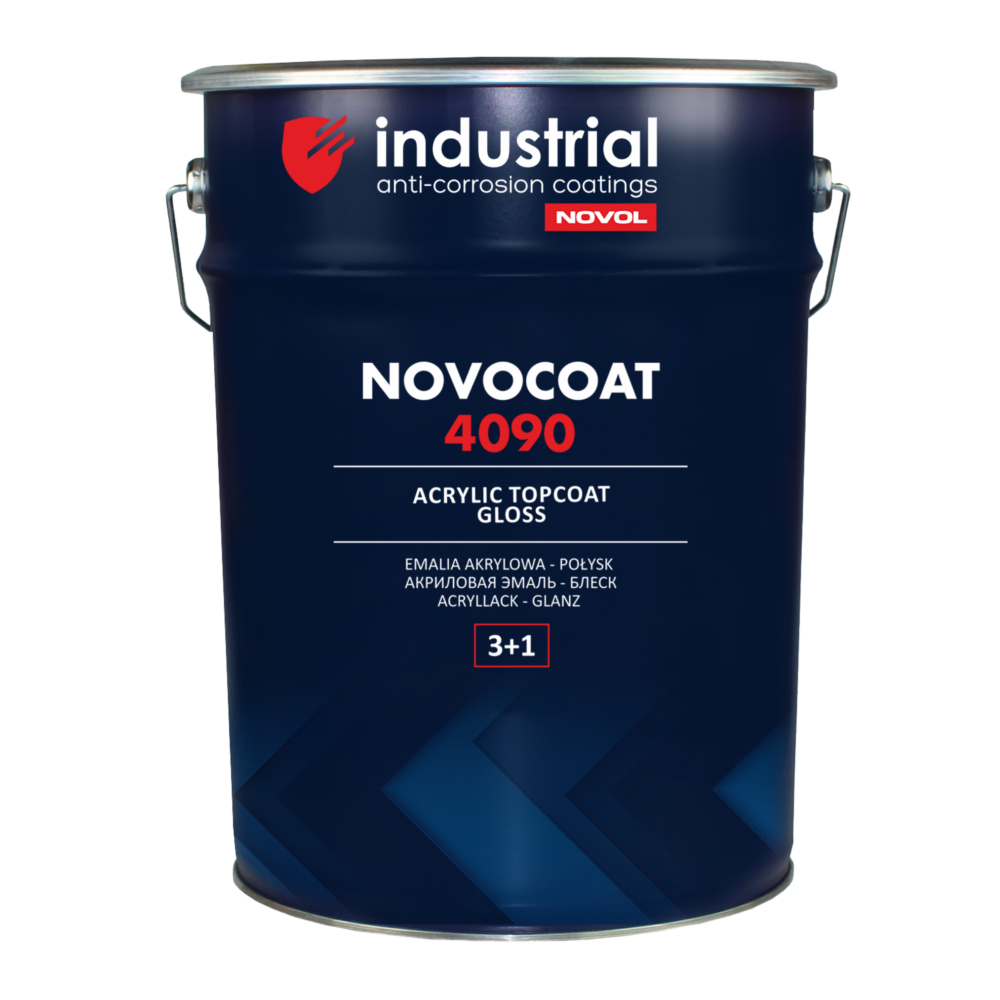 NOVOL NOVOCOAT 4090 Akrylipintamaali. Sävytetty 1L
