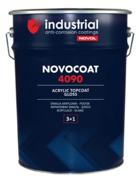 NOVOL NOVOCOAT 4090 Akrylipintamaali. Sävytetty 1L