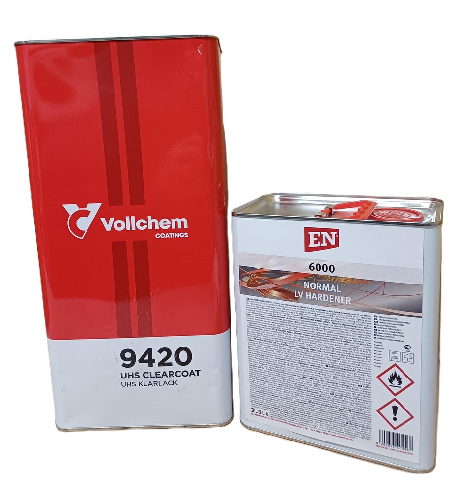 Vollchem 9420 UHS Kirkaslakka 5L + 5x0,5L Kovete EN6000