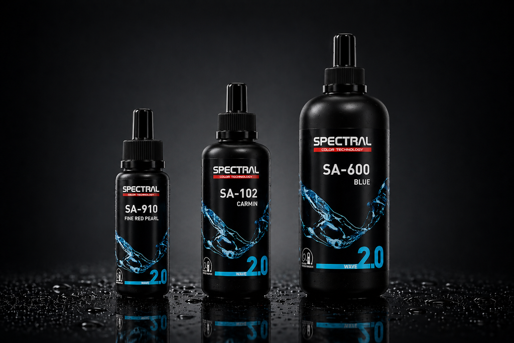 SPECTRAL WAVE 2.0 vesiohenteinen värimassa