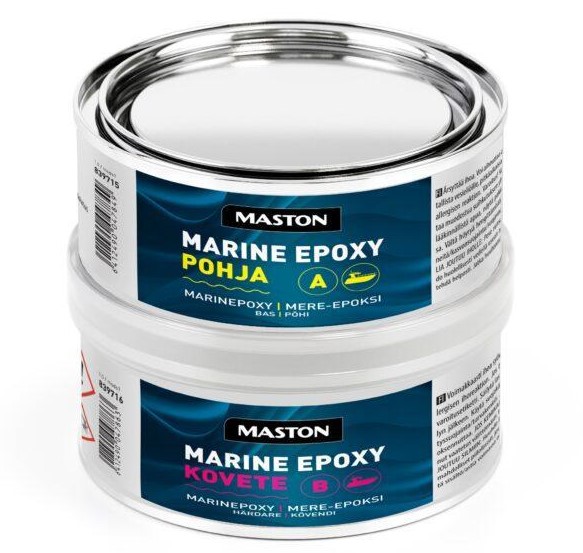MASTON Marine Epoksikitti 200g + 100g kovete