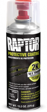 Musta u-pol Raptor Pinnoite 2k Spray 400 ml