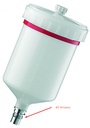 SATAJET YLÄKANNU 0,6L KLC, 90, RP/2000 QCC + KIERRE