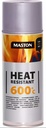 MASTON Kuumakestomaalispray 600°C hopea 400ml