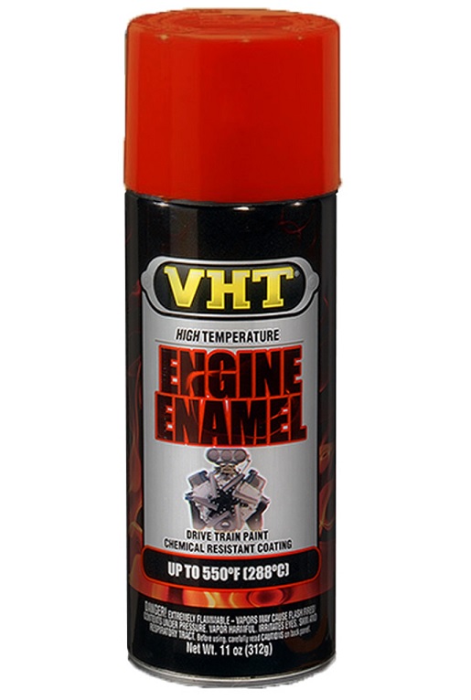 [SP-123] VHT ENGINE ENAMEL CHEVY ORANGE   400ml SPRAY - SP-123