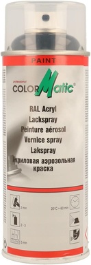 Colormatic Black Gloss Ral 9005 Akryyli Spray 400 ml