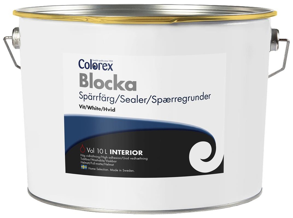 [17900001] BLOCKA 10L Vit - Valkoinen