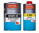 NOVOL NOVAKRYL 560 ilmakuivuva kirkaslakka 1,5L Setti sisältäen kovetteen