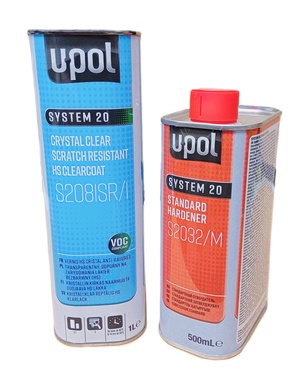 U-Pol S2081SR 1,5L Lakkapaketti