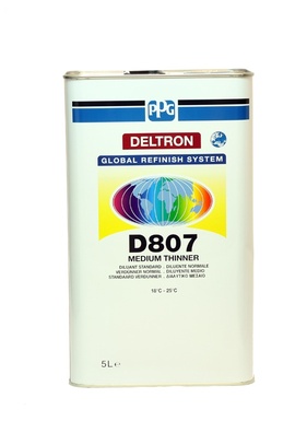 PPG Deltron D807 Medium Ohenne 5L tai 25L